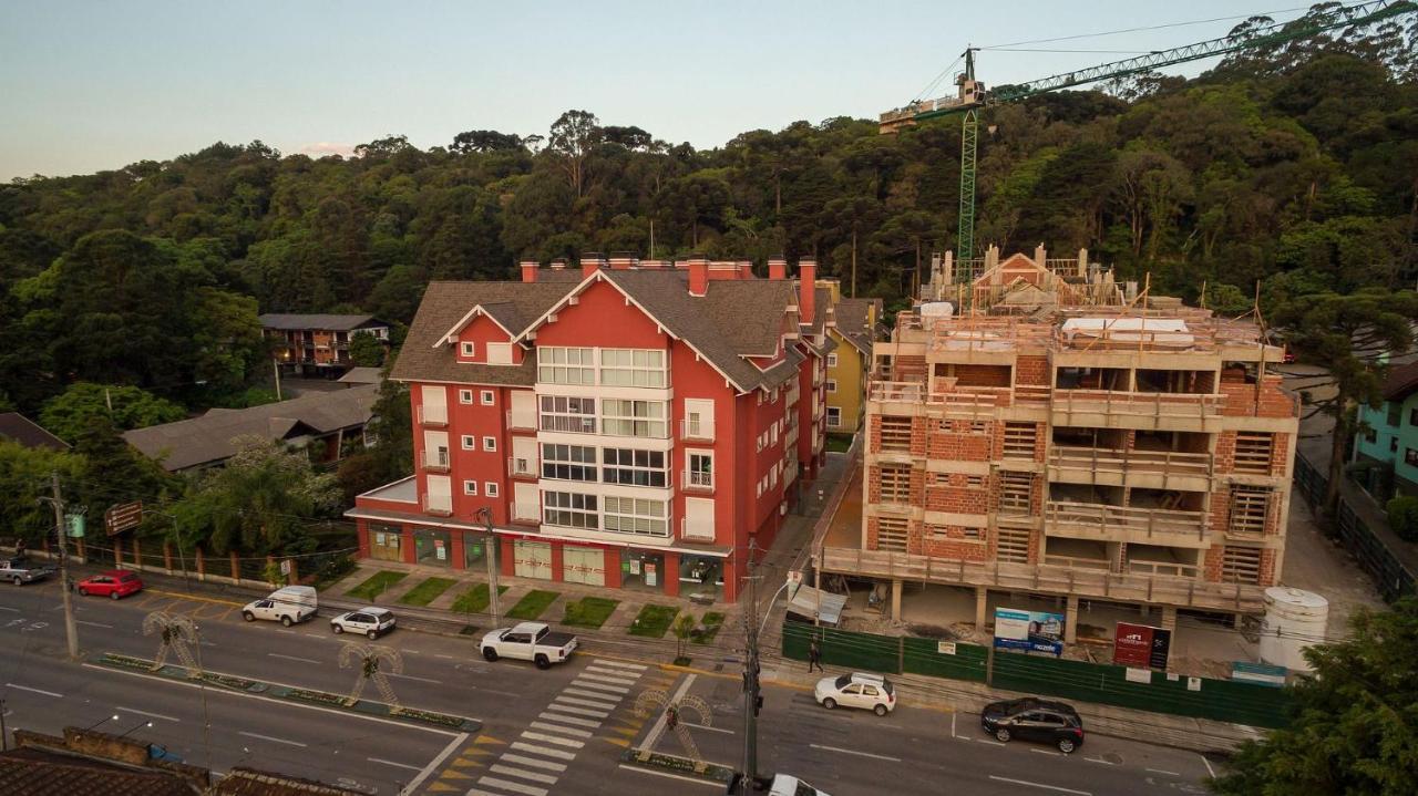 P. Orquideas 206A - Apto Com Banheira Na Borges Medeiros - Centro Gramado Ngoại thất bức ảnh